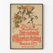 Póster antiguo Exposición Internacional de Arte Múnich 1883