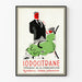 Vintage poster Iodocitrane menopause trouble
