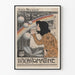 Póster Art Nouveau 3 rue Thénard - Irichromatina por Jacques Rogue