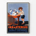 Póster vintage IrraStérine Vitamina D antirraquítica