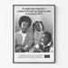 Póster de sensibilización sobre el SIDA con familia afroamericana