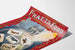 Póster vintage Pratts Food para caballos y ganado
