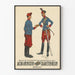 Póster publicitario vintage Jacobi Antinicotín Tubos de cigarrillos