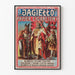 Póster antiguo decorativo de papel para cigarrillos Jagiello