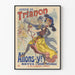 Póster vintage Jardín de Trianon ¡Vamos! Revista con gran espectáculo