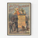 Póster vintage Jardín Zoológico de Aclimatación Bosque de Boulogne