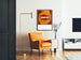 Vintage Neon Jazz Jump Up Wall Poster