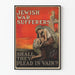 Vintage Jewish War Sufferers Poster for Walls