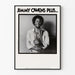 Póster vintage Jimmy Owens Plus en blanco y negro
