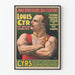 Póster vintage Louis Cyr, el fuerte canadiense – Decoración mural retro