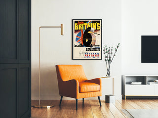 Vintage patriotic poster « Join Britain’s Column »