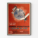 Póster vintage Jornadas Internacionales de Aviación de Lyon 1933
