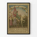 Póster mural histórico de Józef Piłsudski a caballo