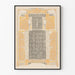 November 1899 Art Nouveau Calendar Poster