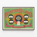Póster vintage Keystone Collar Co. Bienvenido a la era del papel — cuadro enmarcado en la pared