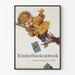 Kinderboekenweek Poster Illustration Child on Broomstick