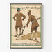 Vintage hunting poster - hunting clothing by Herrmann Hoffmann Berlin