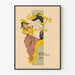 Póster vintage Kostumball Artista Cantante Asociación 1896