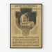Vintage artistic poster for the annual exhibition of Viennese artists
