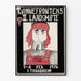 Póster feminista vintage Kvinnefrontens III Landsmøte 1976
