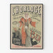 Póster vintage L'Horloge Champs-Élysées Armand Ben