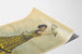 Póster vintage La Belle Guerrero bailarina con vestido amarillo