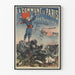 Póster La Comuna de París 1871 - Decoración mural histórica