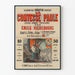 Vintage poster La Comtesse Paule - Popular novel by Émile Richebourg