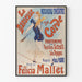 Póster vintage La Bailarina de Cuerda – Decoración mural de teatro y espectáculo