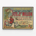 Póster vintage La France Prévoyante fiesta del 2o millón 1891 — cuadro enmarcado en la pared