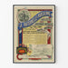 Póster vintage La Fraternelle Parisienne Sociedad de Seguros Mutuos contra el Incendio
