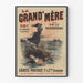 Vintage poster La Grand'Mère by Emile Richebourg
