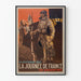 Póster La Jornada de Francia en Argentina 1917 - decoración mural vintage de guerra