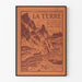 Póster vintage La Tierra - Geología Pintoresca por Auguste Robin