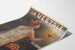 Póster vintage La Vestale chimenea de fuego continuo Viville París