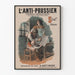 Póster vintage Journal Patriotique L'Anti-Prussien