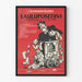 Póster vintage Festival Internacional Lauluposetiivi 1991