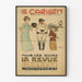 Póster vintage Le Carillon - La Revue y las Charlotinas