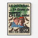 Póster vintage El crimen de Potru por Charles-Henri Hirsch