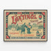 Póster vintage Le Laktinol - Pintura lacada para interior y exterior — cuadro enmarcado en la pared