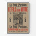Póster vintage Le Petit Parisien - El hijo de otro por Henri Kéroul