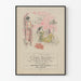 Póster vintage El Barrio Universitario y la Vida de los Estudiantes 1926