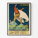Vintage Poster Le Trait d'Union Franco-Italien