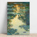 Reproduction of the painting of the Water Lilies (1907) by Claude Monet