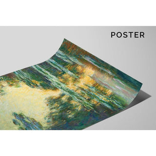 les Nymphéas 1907 de Claude Monet | Reproduction Tableau Décoration murale affiche copie