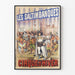 Póster vintage Circo de Invierno Los Saltimbanquis