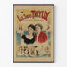 Póster vintage Las Hermanas Theylly Duetistas Fantásticas