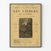 Póster vintage Las vírgenes del bosque - Grabado antiguo ambiente natural