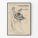 Póster vintage Los viejos caballeros Maurice Donnay