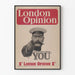 Póster vintage London Opinion Tu país te necesita